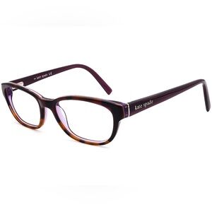 Kate Spade Blakely Glasses OJLG 50-17-135 Plastic Rectangle Tortoise Purple